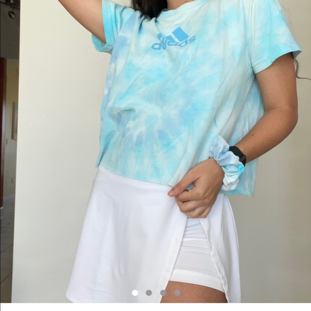 ONE OF A KIND ADIDAS tie dye Crop